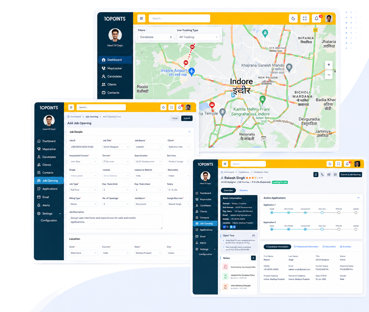 CRM Application Overview